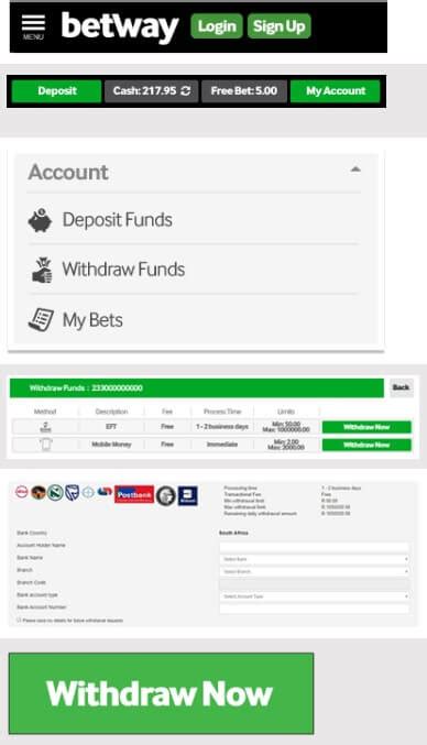 betway eft withdrawal